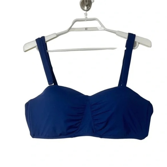 Jantzen Other - Jantzen Bandeau Bikini Top Navy Blue size 10